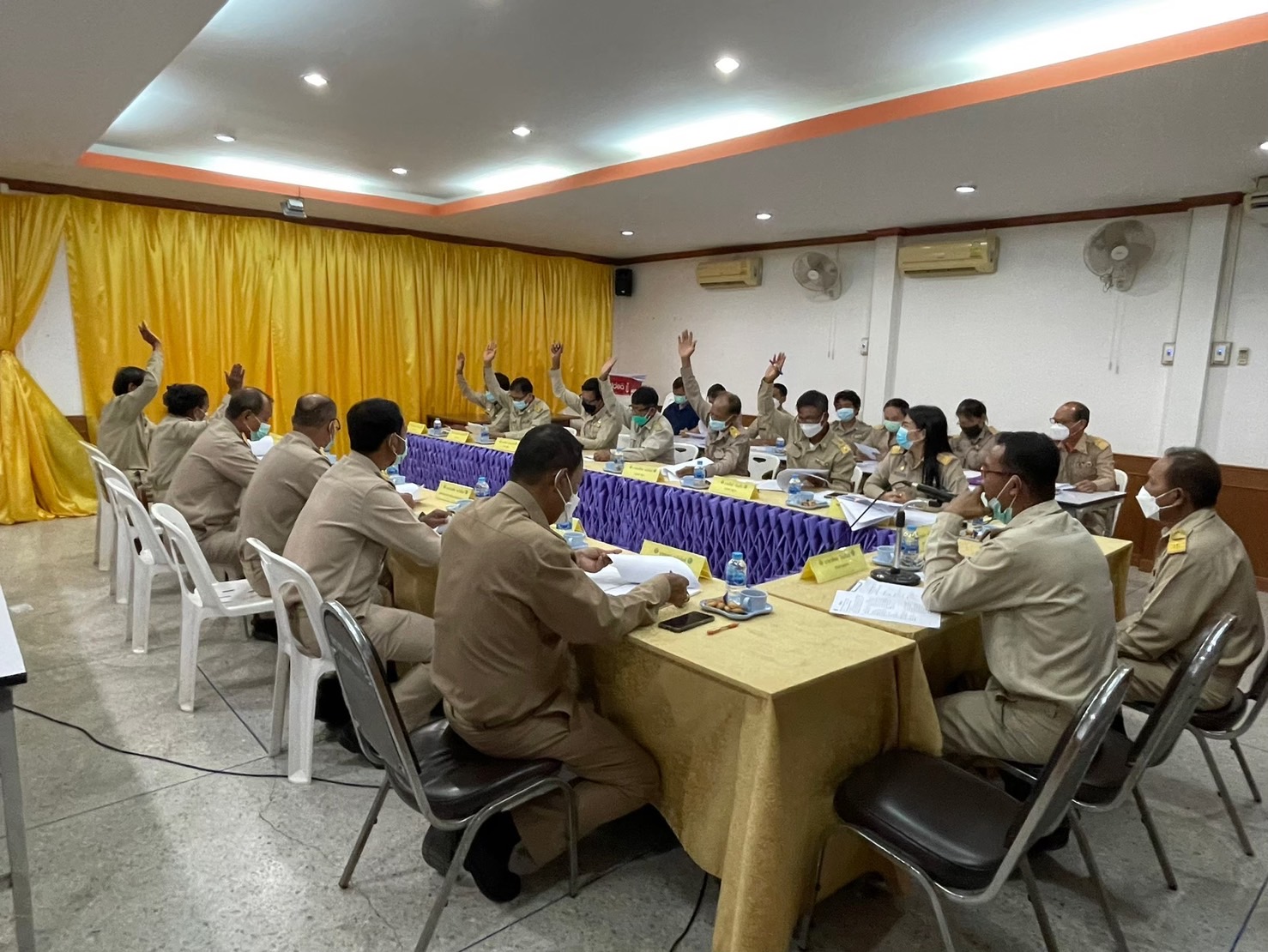 ประชุมสภาองค์การบริหารส่วนตำบลตาเสา สมัยสามัญ สมัยที่ 2 ครั้งที่ 1 ประจำปี 2565 